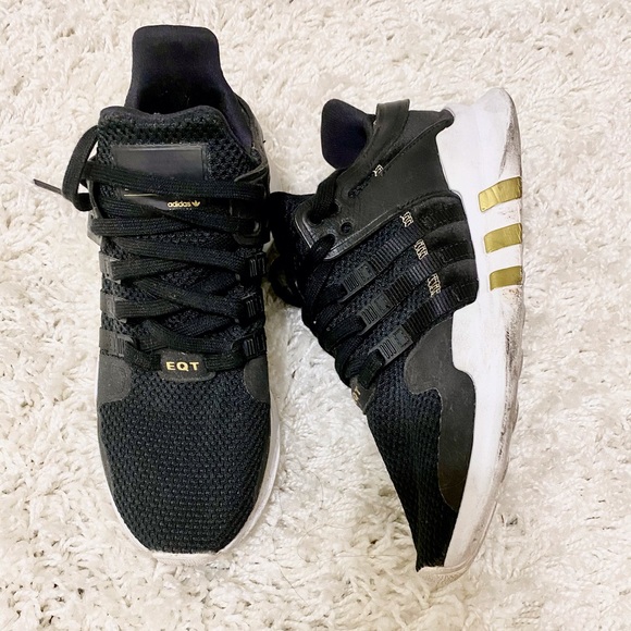 Adidas eqt womens black and gold Clearance